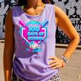 100 Days Of School Baseball Drip 100 Days For Boys And Kids Comfort Colors Tank Top Lagoon