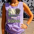 100 Days Of School Teacher Camo Baseball Boys Toddler Kids Comfort Colors Tank Top Lagoon