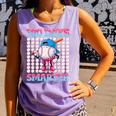 100 Days Smarter Baseball Drip Boys 100 Days Of School Kids Comfort Colors Tank Top Lagoon