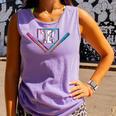 12th Birthday Baseball Ice Cream Drip 12 Years Old Boy Kids Comfort Colors Tank Top Lagoon