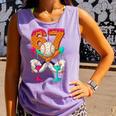 6 7 Ice Cream Drip Baseball Number 67 Player Boy Girl Kids Comfort Colors Tank Top Lagoon 6 7 Ice Cream Drip Baseball Number 67 Player Boy Girl Kids Comfort Colors Tank Top Lagoon