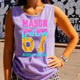 6 7 Mason Baseball Drip Comfort Colors Tank Top Lagoon 6 7 Mason Baseball Drip Comfort Colors Tank Top Lagoon
