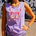 6 7 Melting Number Arrow Baseball Drip Valentine's Day Comfort Colors Tank Top Lagoon 6 7 Melting Number Arrow Baseball Drip Valentine's Day Comfort Colors Tank Top Lagoon