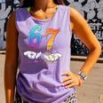 67 Meme Baseball Kids Girls Humor Number 6 7 Comfort Colors Tank Top Lagoon 67 Meme Baseball Kids Girls Humor Number 6 7 Comfort Colors Tank Top Lagoon