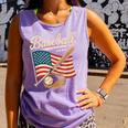 American Flag Baseball Player Bat Fan Catcher Pitcher USA Comfort Colors Tank Top Lagoon American Flag Baseball Player Bat Fan Catcher Pitcher USA Comfort Colors Tank Top Lagoon