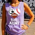 Ball Aunt Heart Football Baseball Hockey Game Day Comfort Colors Tank Top Lagoon Ball Aunt Heart Football Baseball Hockey Game Day Comfort Colors Tank Top Lagoon