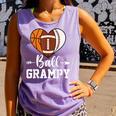 Ball Grampy Basketball Football Baseball Player Comfort Colors Tank Top Lagoon