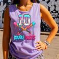 Baseball 10 Year Old Ice Cream Drip 10th Bday Double Digits Comfort Colors Tank Top Lagoon Baseball 10 Year Old Ice Cream Drip 10th Bday Double Digits Comfort Colors Tank Top Lagoon