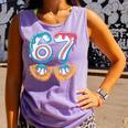 Baseball 67 Ice Cream Drip 67 Meme Player T-Shirt Comfort Colors Tank Top Lagoon