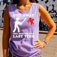 Baseball Anti Valentine Humor Cupid Joke Men Women Comfort Colors Tank Top Lagoon