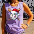 Baseball Christmas Lights Santa Christmas Baseball Player Comfort Colors Tank Top Lagoon Baseball Christmas Lights Santa Christmas Baseball Player Comfort Colors Tank Top Lagoon