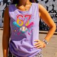 Baseball Drip 6 7 Number 67 Six Seven Meme Boys Kids Comfort Colors Tank Top Lagoon Baseball Drip 6 7 Number 67 Six Seven Meme Boys Kids Comfort Colors Tank Top Lagoon