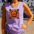 Baseball Drip Angry Lava Slime Ball Graphic Comfort Colors Tank Top Lagoon