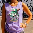 Baseball Drip For Boys Ice Cream Drip Baseball Comfort Colors Tank Top Lagoon