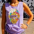 Baseball Drip For Boys Ice Cream Drip Youth Boys Catcher's Comfort Colors Tank Top Lagoon