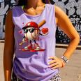 Baseball Drip Ice Cream Apparel Youth Boy Valentine Comfort Colors Tank Top Lagoon