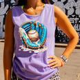 Baseball Drip Ice Cream Sprinkless Glove Boy Kid Comfort Colors Tank Top Lagoon
