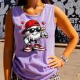 Baseball Drip Ice Cream Valentine’s Day Boys Kids Comfort Colors Tank Top Lagoon