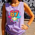 Baseball Drip Jersey Number 67 For Players & 67th Birthday Comfort Colors Tank Top Lagoon Baseball Drip Jersey Number 67 For Players & 67th Birthday Comfort Colors Tank Top Lagoon