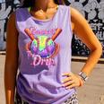 Baseball Drip Respect The Drip Purple Ice Cream Sprinkles Comfort Colors Tank Top Lagoon