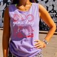 Baseball Game Day Coquette Game Day Baseball Comfort Colors Tank Top Lagoon