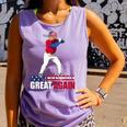 Make Baseball Great Again Donald Trump Baseball Comfort Colors Tank Top Lagoon