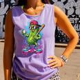 Baseball Ice Cream Drip Boys And Girls Batter Game Day Comfort Colors Tank Top Lagoon