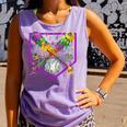 Baseball Ice Cream Drip Boys Mardi Gras Carnival Party Mask Comfort Colors Tank Top Lagoon Baseball Ice Cream Drip Boys Mardi Gras Carnival Party Mask Comfort Colors Tank Top Lagoon