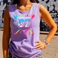 Baseball Ice Cream Drip Number 67 Player 67th Birthday 67 Comfort Colors Tank Top Lagoon Baseball Ice Cream Drip Number 67 Player 67th Birthday 67 Comfort Colors Tank Top Lagoon