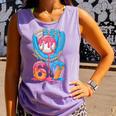 Baseball Ice Cream Drip Six Seven Gen Alpha Slang Meme 67 Comfort Colors Tank Top Lagoon