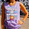 Baseball Ice Cream Drip Wela Of The Birthday Boy Comfort Colors Tank Top Lagoon