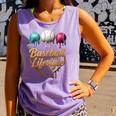 Baseball Lifestyle Drip Comfort Colors Tank Top Lagoon