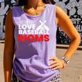 Baseball I Love Baseball Moms Comfort Colors Tank Top Lagoon Baseball I Love Baseball Moms Comfort Colors Tank Top Lagoon