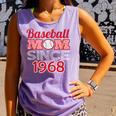 Baseball Mom Since 1968 Comfort Colors Tank Top Lagoon Baseball Mom Since 1968 Comfort Colors Tank Top Lagoon