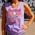 Baseball Mom Since 1973 Comfort Colors Tank Top Lagoon Baseball Mom Since 1973 Comfort Colors Tank Top Lagoon
