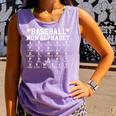 Baseball Mom Alphabet Mommy Mother's Day Motivational Saying Comfort Colors Tank Top Lagoon Baseball Mom Alphabet Mommy Mother's Day Motivational Saying Comfort Colors Tank Top Lagoon