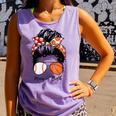 Baseball Mom Basketball Mom Of Both Messy Bun Mother's Day Comfort Colors Tank Top Lagoon Baseball Mom Basketball Mom Of Both Messy Bun Mother's Day Comfort Colors Tank Top Lagoon