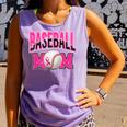 BASEBALL MOM BREAST CANCER RIBBON PINK SPORTS MOM Comfort Colors Tank Top Lagoon BASEBALL MOM BREAST CANCER RIBBON PINK SPORTS MOM Comfort Colors Tank Top Lagoon