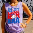 In My Baseball Mom Era Groovy Baseball Mother's Day US Flag Comfort Colors Tank Top Lagoon In My Baseball Mom Era Groovy Baseball Mother's Day US Flag Comfort Colors Tank Top Lagoon