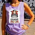 Baseball Mom Game Day Messy Bun Leopard Mother's Day Comfort Colors Tank Top Lagoon Baseball Mom Game Day Messy Bun Leopard Mother's Day Comfort Colors Tank Top Lagoon