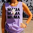 Baseball Mom Game Day Baseball Season Gameday Sports Mama Comfort Colors Tank Top Lagoon