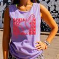 Baseball Mom Homerun Best Mom Sport Player Comfort Colors Tank Top Lagoon