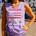 Baseball Mom Inside Us All There Lives a Zombie Sport Comfort Colors Tank Top Lagoon