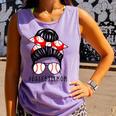 Baseball Mom Leopard Messy Bun Game Day Comfort Colors Tank Top Lagoon Baseball Mom Leopard Messy Bun Game Day Comfort Colors Tank Top Lagoon