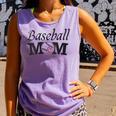 Baseball Mom Mother`s Day Comfort Colors Tank Top Lagoon