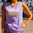 Baseball Mom Sport Baseball Lover Mother's Day Comfort Colors Tank Top Lagoon