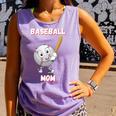 Baseball Mom Sports Quote Comfort Colors Tank Top Lagoon