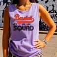 Baseball Mom Squad For Baseball Mom Comfort Colors Tank Top Lagoon