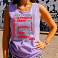 Baseball Mom Traits For Great Mothers Grey And Red Comfort Colors Tank Top Lagoon
