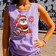 Baseball Santa 67 Baseball Christmas Pajamas Xmas Men Boy 67 Comfort Colors Tank Top Lagoon